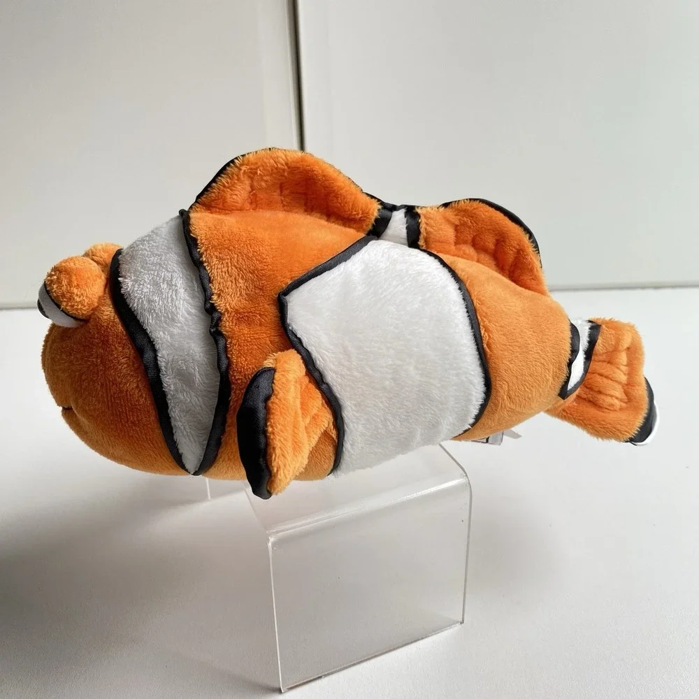 Ganz Webkinz Clown Fish Orange &‎ White HM219 Plus-  Stuffed Animal